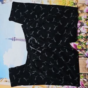 Puma Black and Gray Pajama Pants Size Medium